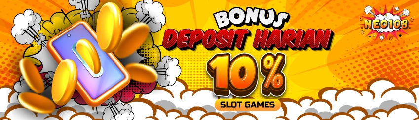 Bonus Deposit Harian 10%